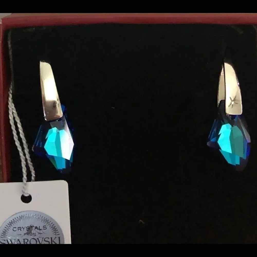 Swarovski crystals earring unique versatile